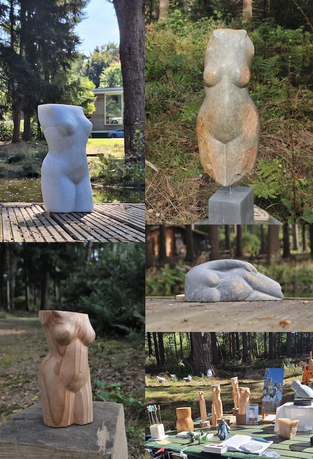 4 kunstwerken